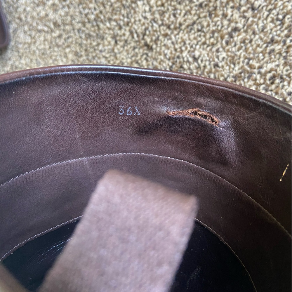 Prada Vintage Kitten Heel Boots 36.5 - Picture 9 of 11